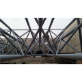 Structure en acier préfabriquée en acier de botte de tube de bâtiment d&#39;entrepôt